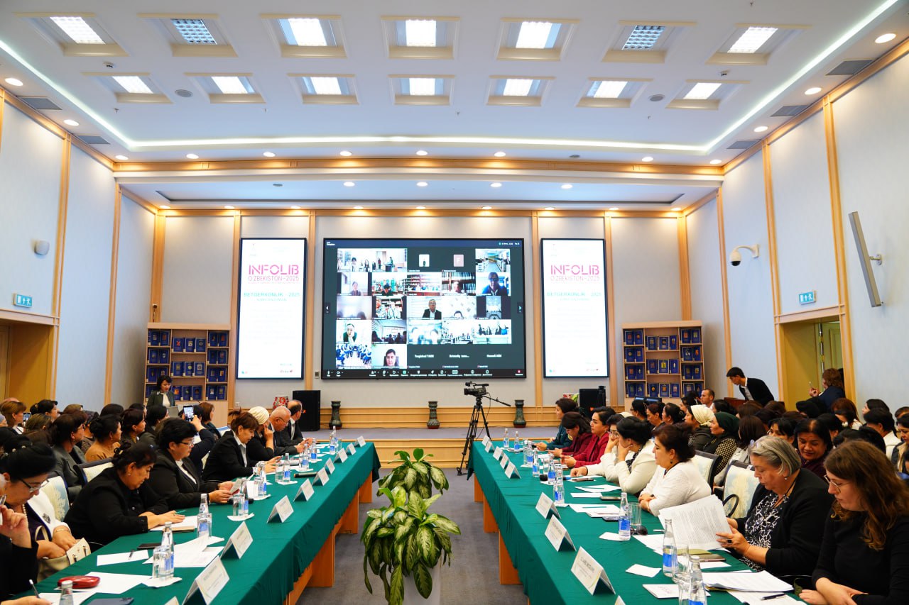 O‘zbekiston Milliy kutubxonasida “INFOLIB O‘ZBEKISTON-2025” XIV Milliy axborot-kutubxona haftaligi doirasida “Betgerxonlik – 2025” ilmiy anjumani.